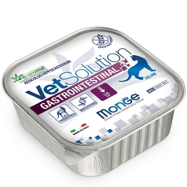 Monge VetSolution Gastrointestinal Linea Veterinaria Cibo Umido Gatti 100g