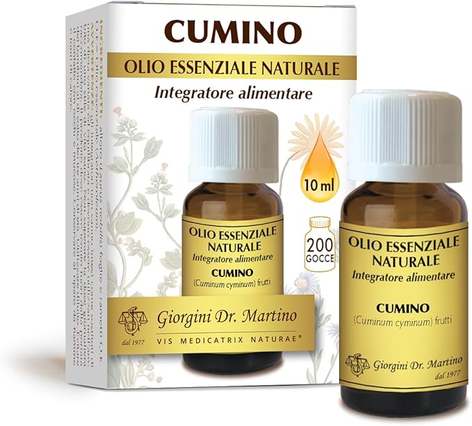 Cumino olio essenziale naturale 10 ml