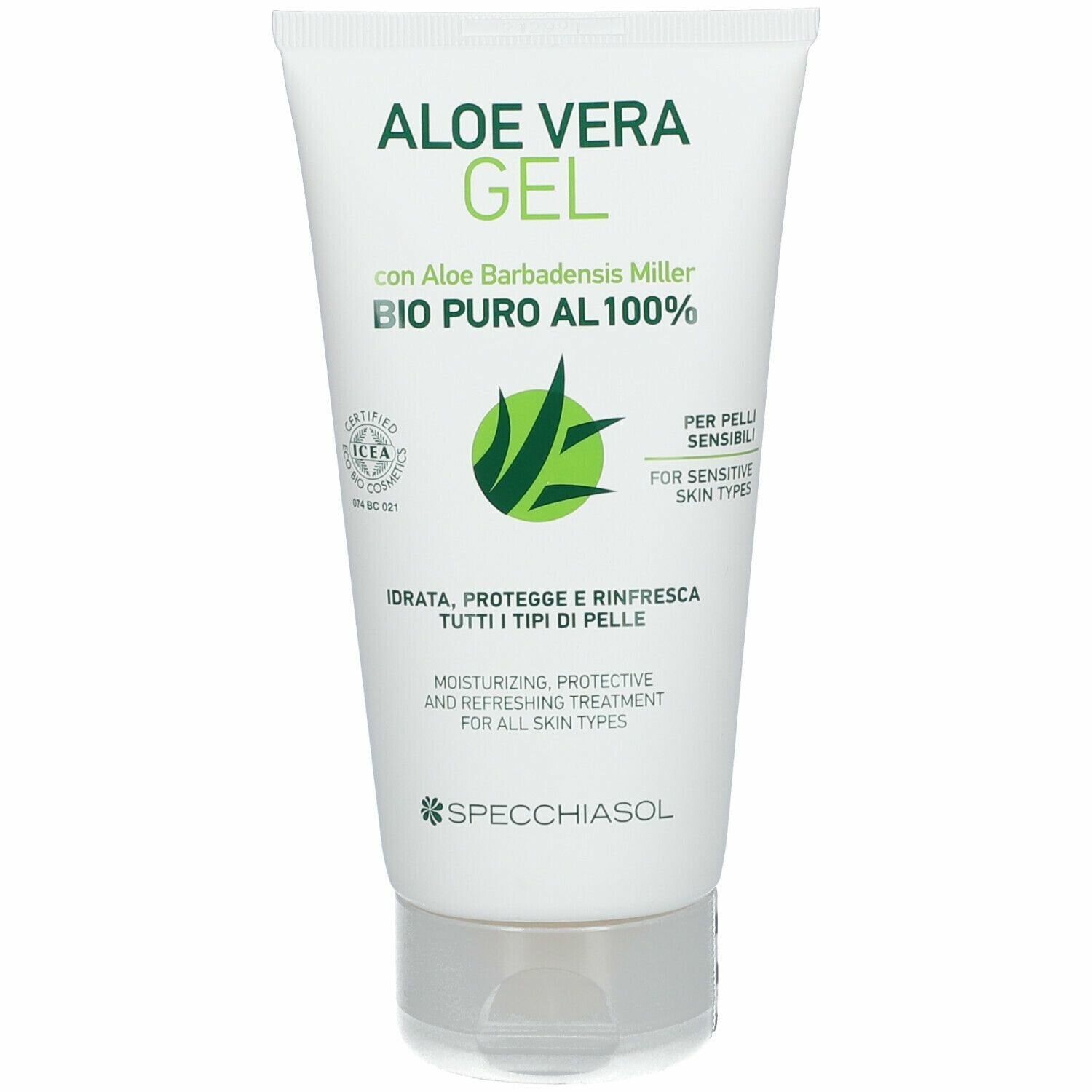 Aloe vera gel bio puro 100%