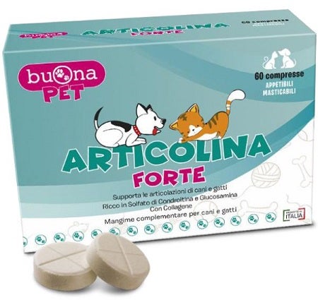 Buona Pet Articolina Forte Mangime Complementare Per Cani E Gatti 60 Compresse