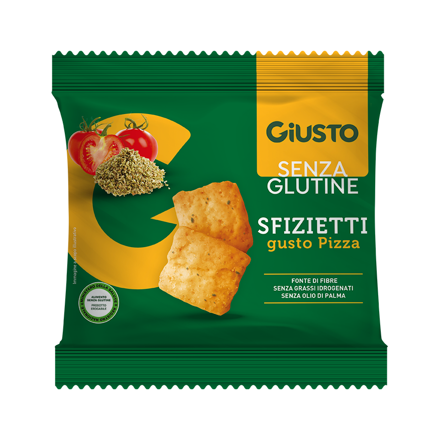 Giusto Senza Glutine Sfizietti Di Pizza 40g