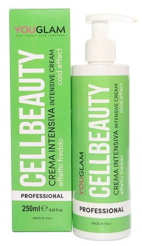 YouGlam Crema Anticellulite Effetto Freddo 250ml