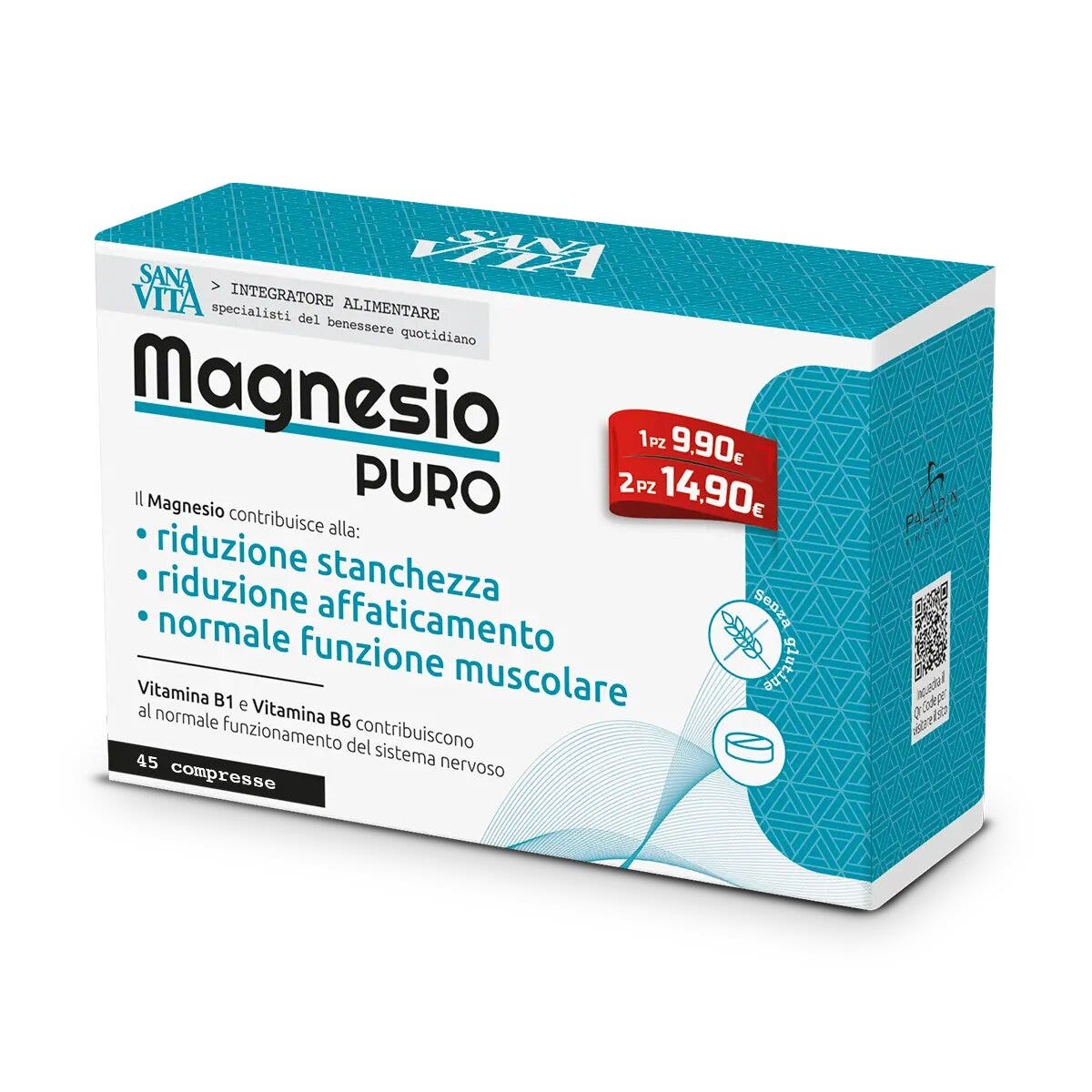 Sanavita magnesio puro 45 compresse