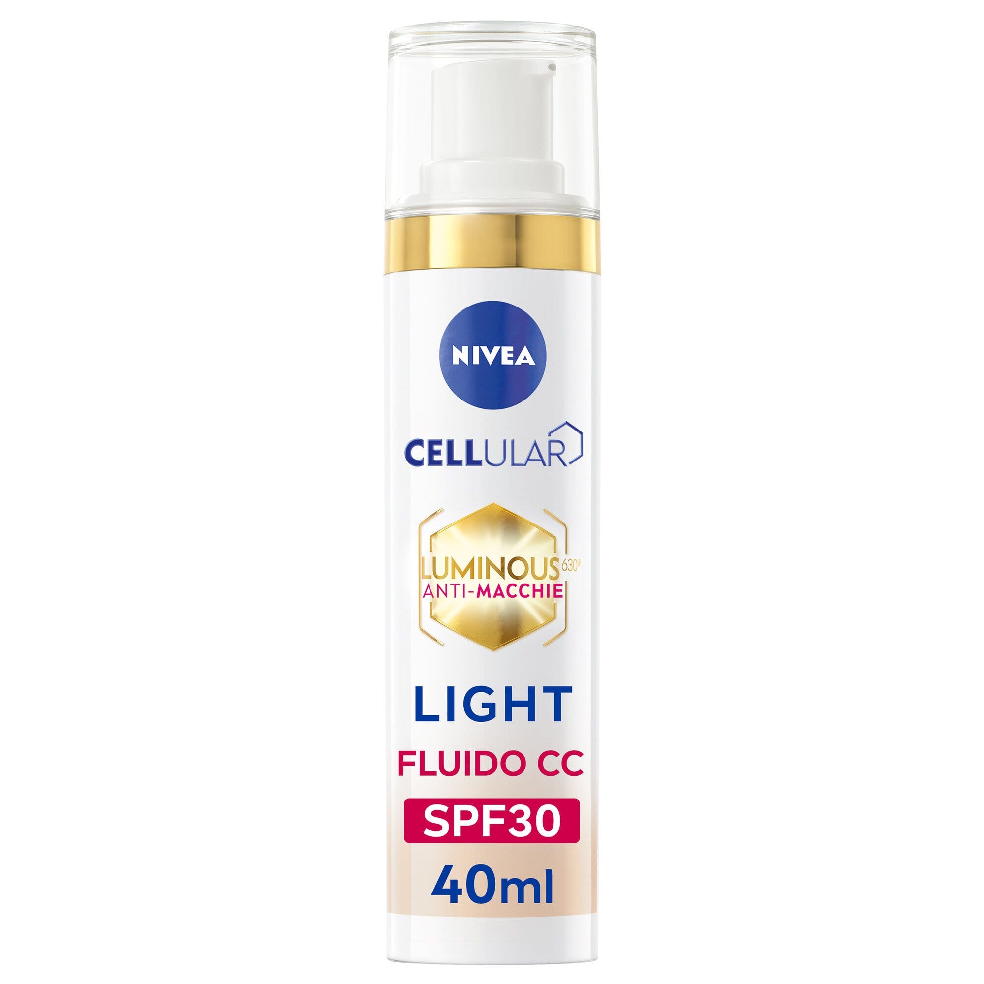 Nivea Cellular Luminous630 CC Anti-Macchie SPF30 40ml 01 Light