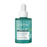 A-derma biology ac night-peel siero anti-imperfezioni anti-segni residui 30ml