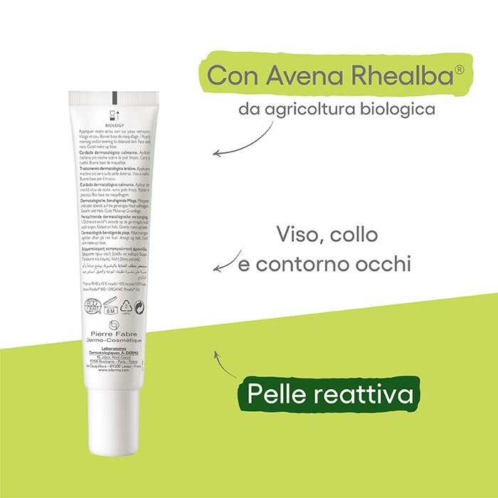 A-Derma Biology Calm Trattamento Lenitivo per Il Viso 40 ml