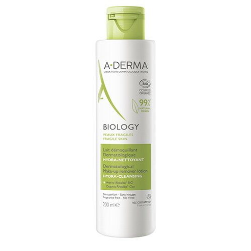A-Derma Biology Latte Struccante Idra-Detergente 200 ml
