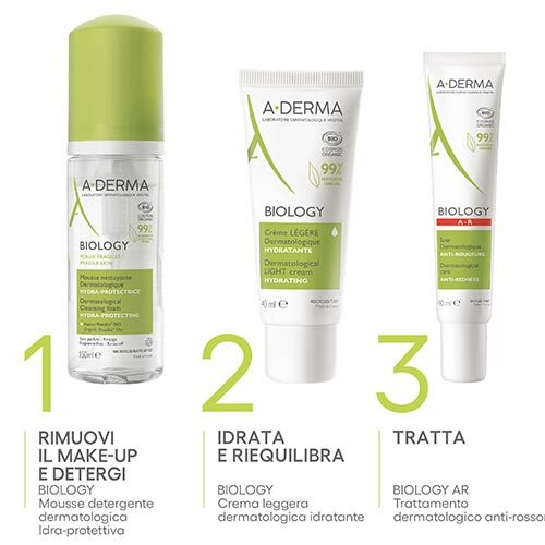 A-Derma Biology Schiuma Detergente 150 ml