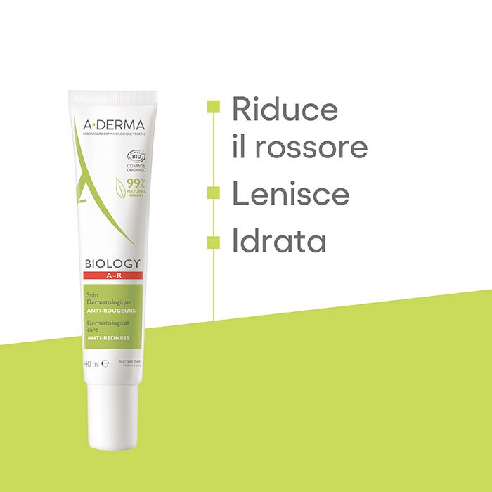 A-Derma Biology Trattamento Dermatologico Anti-Rossori 40 ml