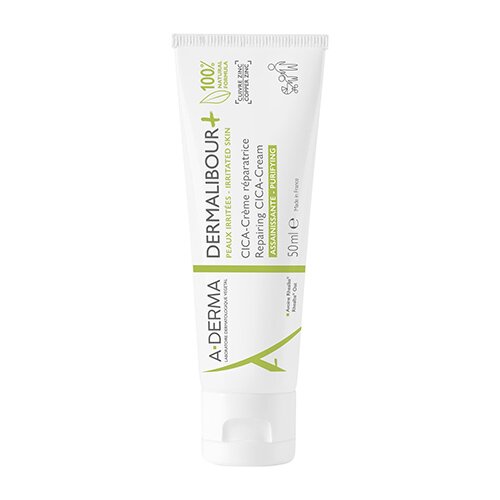 A-Derma Dermalibour+ Crema Riparatrice Viso e Corpo 50 ml