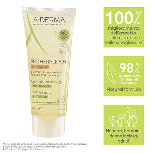 A-Derma Epitheliale A.H Gel-Olio Da Massaggio 100 ml