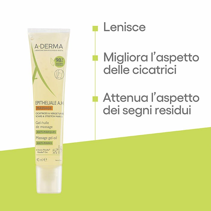 A-Derma Epitheliale A.H Gel-Olio Da Massaggio 40 ml