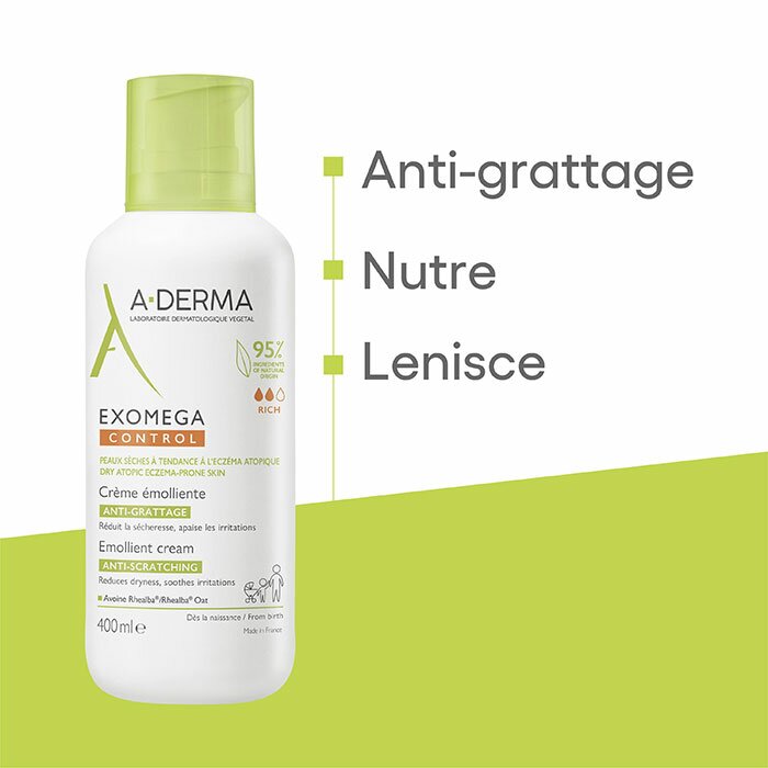 A-Derma Exomega Control Crema Emolliente 400 ml