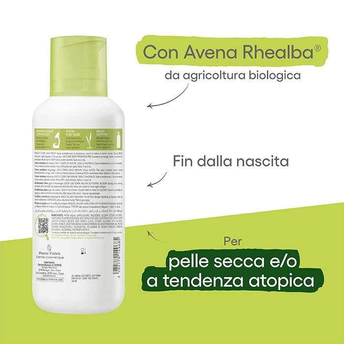 A-Derma Exomega Control Crema Emolliente 400 ml