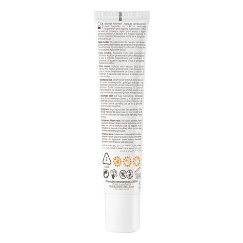 A-Derma Fluido Invisibile SPF 50+ Protezione Viso 40 ml