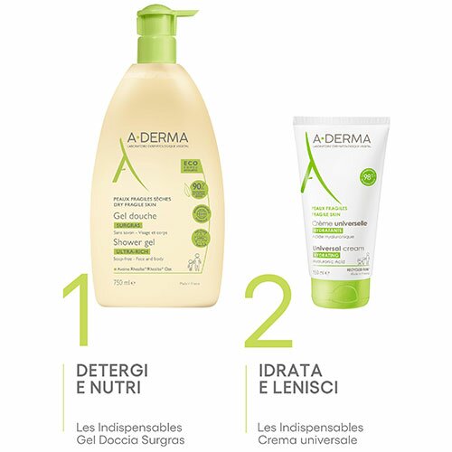 A-Derma Les Indispensables Crema Universale Idratante 150 ml
