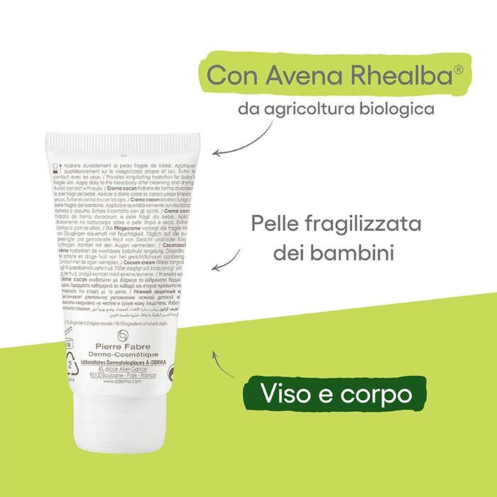 A-Derma Primalba Crema Cocon Bebè Idratazione 24H 50 ml