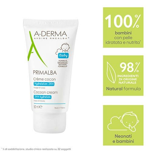 A-Derma Primalba Crema Cocon Bebè Idratazione 24H 50 ml