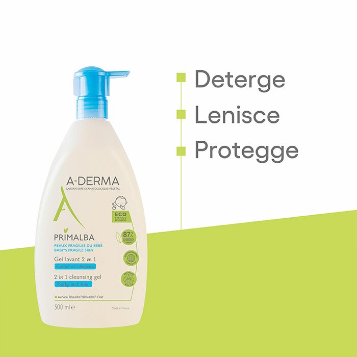 A-Derma Primalba Gel Detergente Bambini 500 ml
