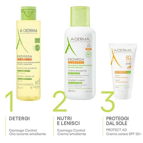 A-Derma Protect AD Crema Spf 50+ Crema Solare 150 ml