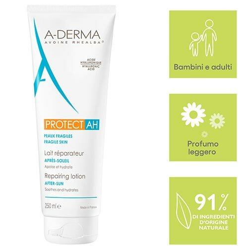A-Derma Protect AH Latte Doposole Ristrutturante 250 ml