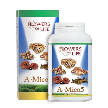 A-mico5 100 capsule flowers of life