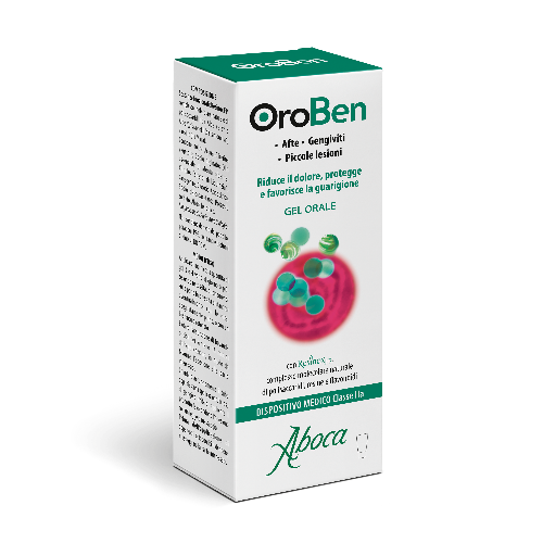 Aboca Oroben Gel Orale Afte e Gengiviti 15 ml