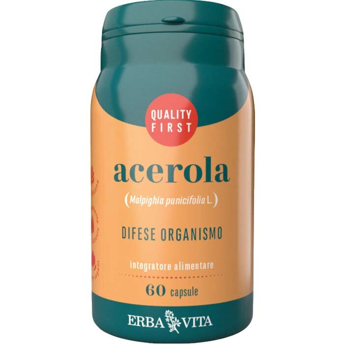 Acerola Erba Vita Difese Immunitarie 60 capsule 550 mg