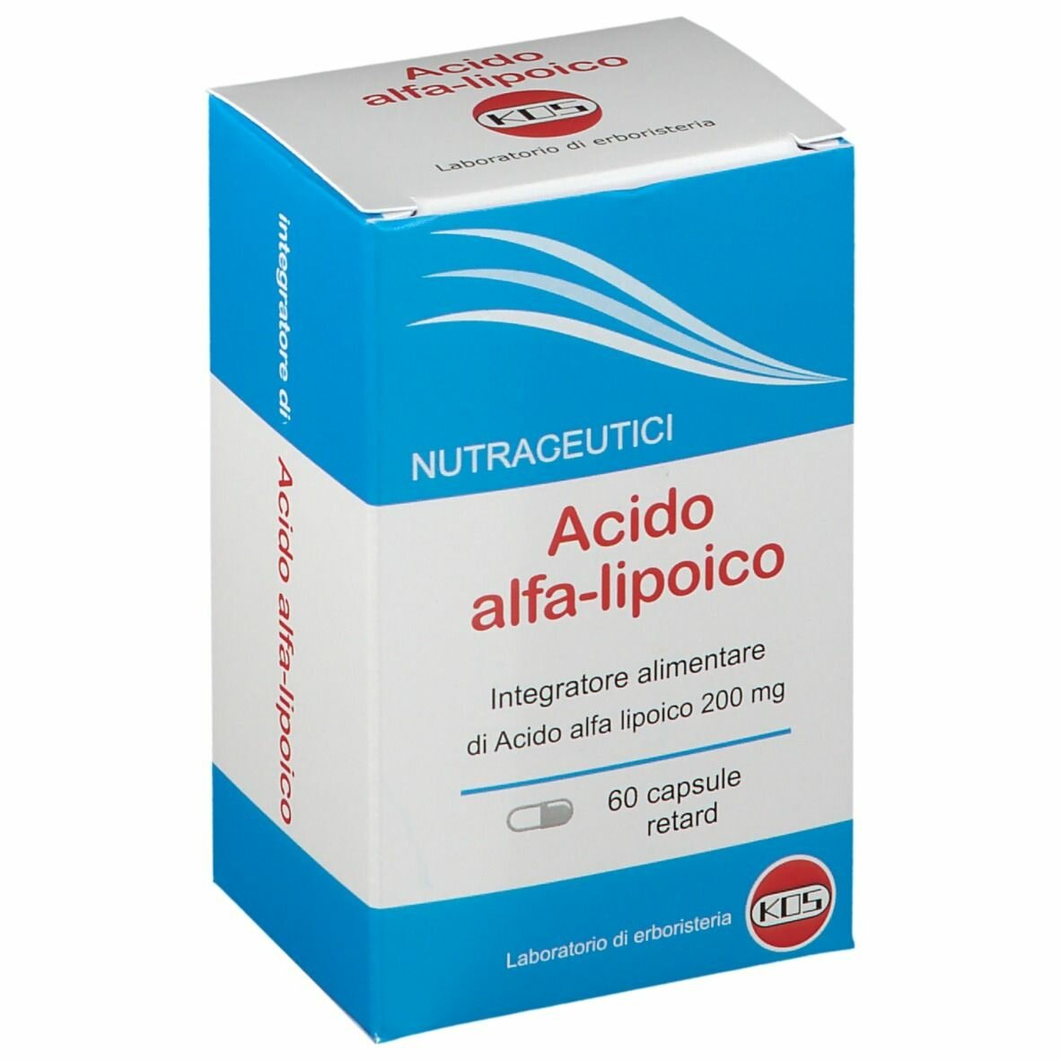Acido alfa lipoico 60 capsule