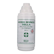 Acido borico 3% sella soluzione cutanea 500 ml