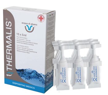 Acqua di abano 15 fiale da 5 ml uso aerosolico
