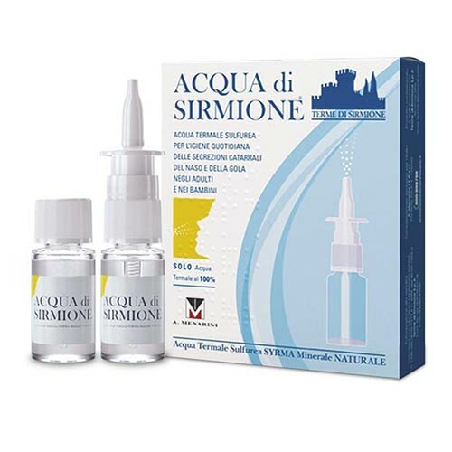 Acqua di Sirmione Soluzione Nasale 6 Flaconcini 15 ml