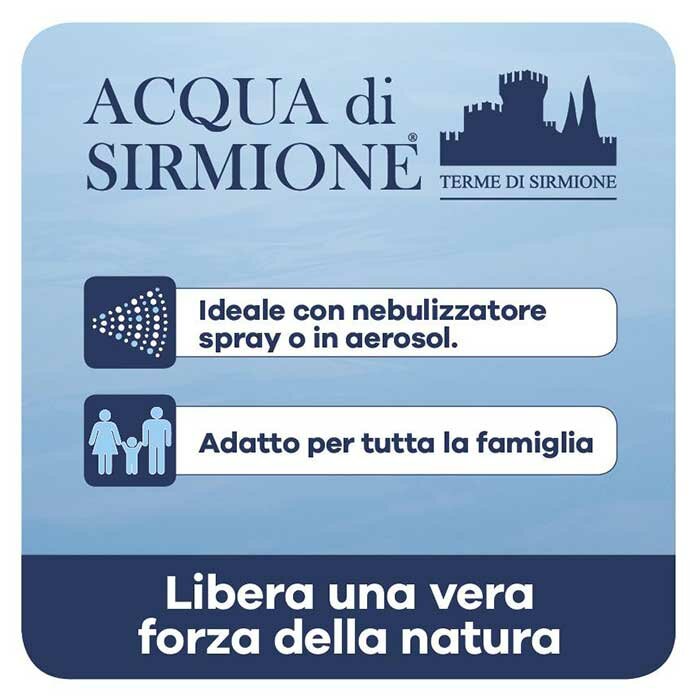 Acqua di Sirmione Soluzione Nasale 6 Flaconcini 15 ml