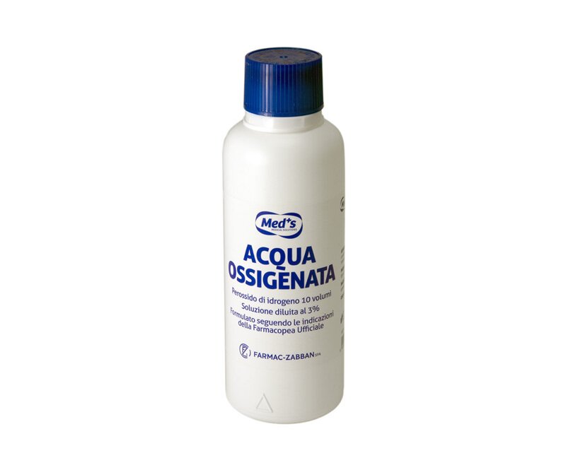 Acqua Ossigenata Soluzione Diluita al 3% - 10 volumi 1 L