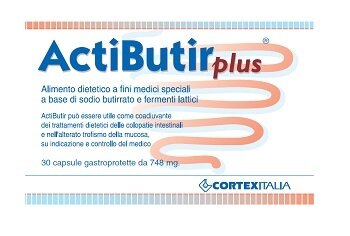 Actibutir plus per il benessere intestinale 30 capsule
