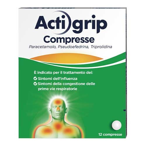 Actigrip 12 Compresse