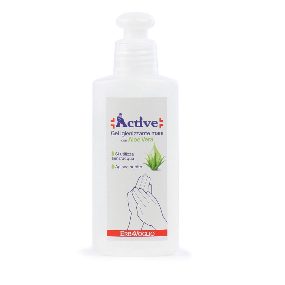 Active gel igienizzante mani con aloe vera 100 ml