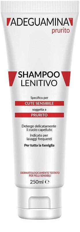 Adeguamina shampoo lenitivo cute sensibile soggetta anti prurito 250ml