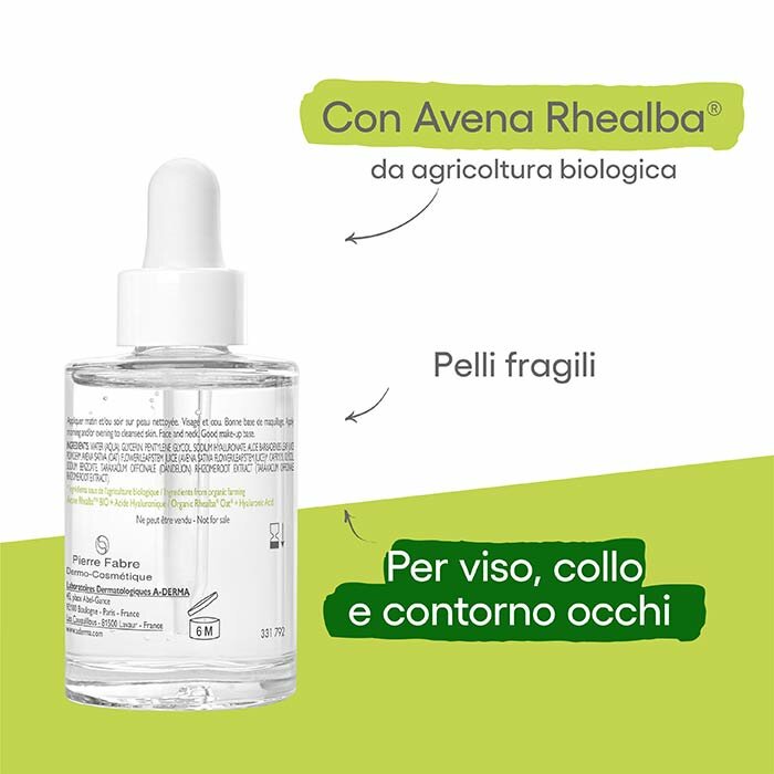 Aderma A-D Biology Hyalu Siero 3in1 Idratante 30 ml
