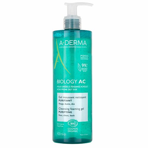 Aderma Biology AC Gel Detergente Schiumogeno Purificante 400 ml