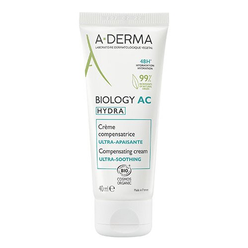 Aderma biology ac hydra crema compensatrice ultra lenitiva 40 ml