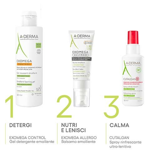 Aderma Exomega Allergo Balsamo Emolliente 200 ml