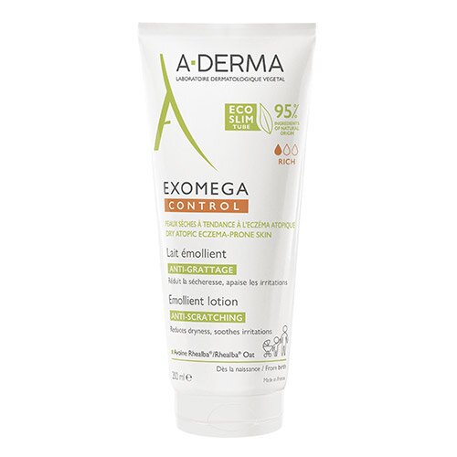 Aderma Exomega Control Latte Emolliente Anti-Grattage 200 ml