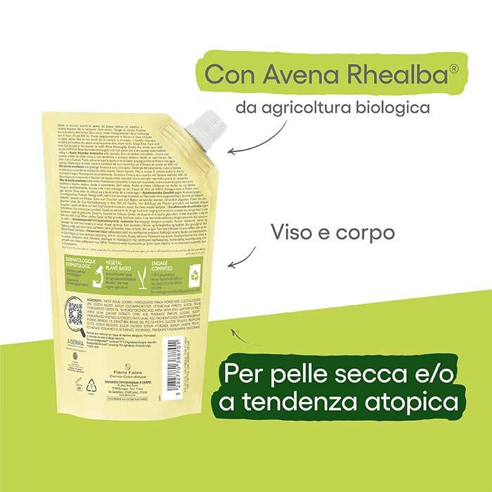 Aderma Olio-Lavante Emolliente Exomega Control 500 ml