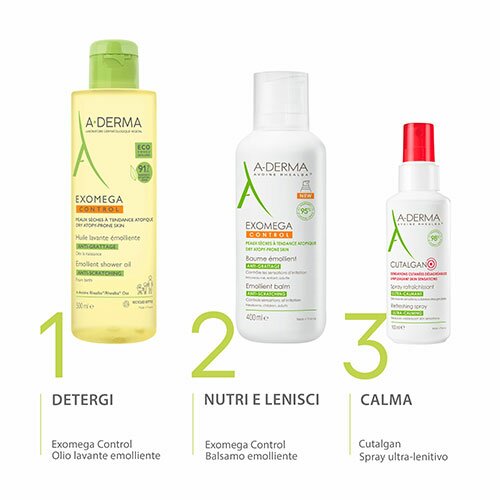 Aderma Olio-Lavante Emolliente Exomega Control 500 ml