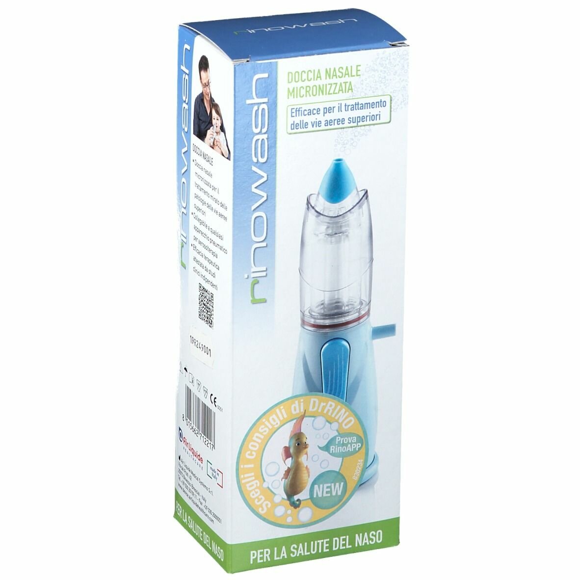Rinowash Kit Azzurro Campana Universale
