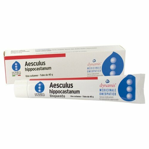 Aesculus hippocastanum homeopharm unguento 40 g