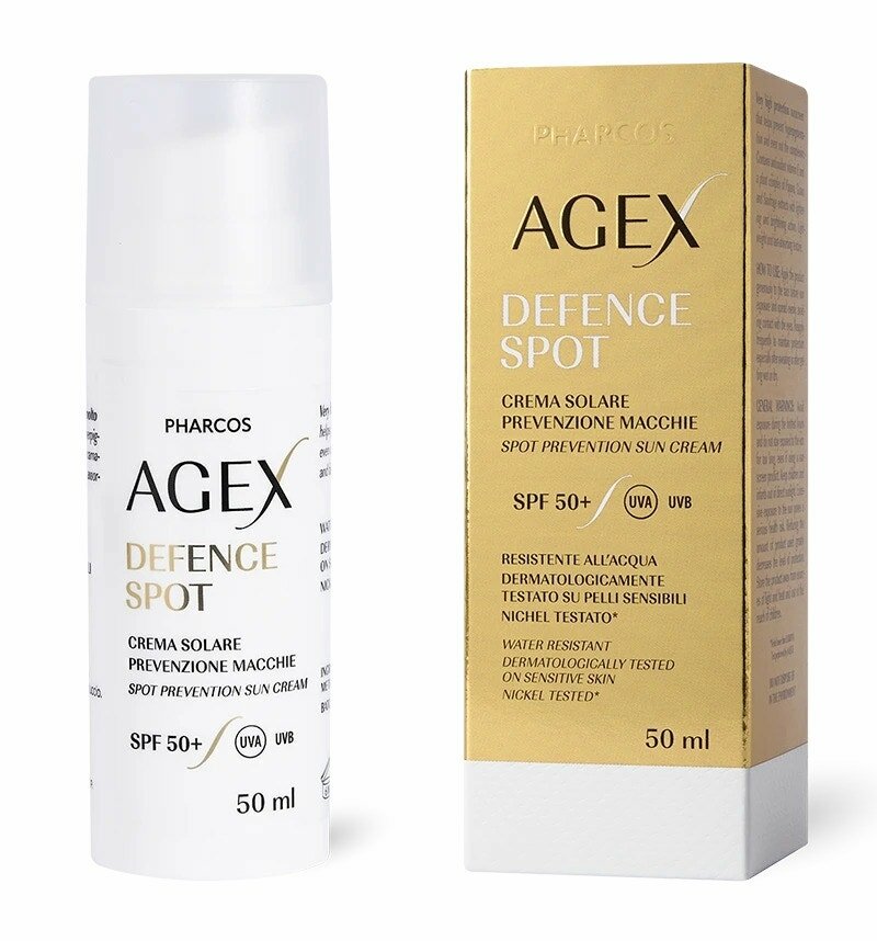 Agex defence spot pharcos crema solare prevenzione macchie 50 ml