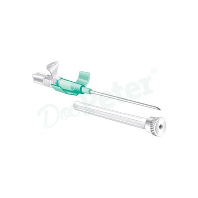 Ago cannula 22g una via anallergico con valvola