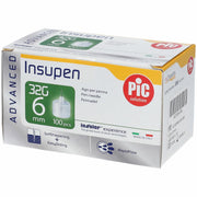 Ago penna insulina pic insupen advance gauge 32x6 mm 100 pezzi